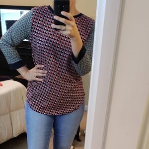 Van Heusen 3/4 sleeve top